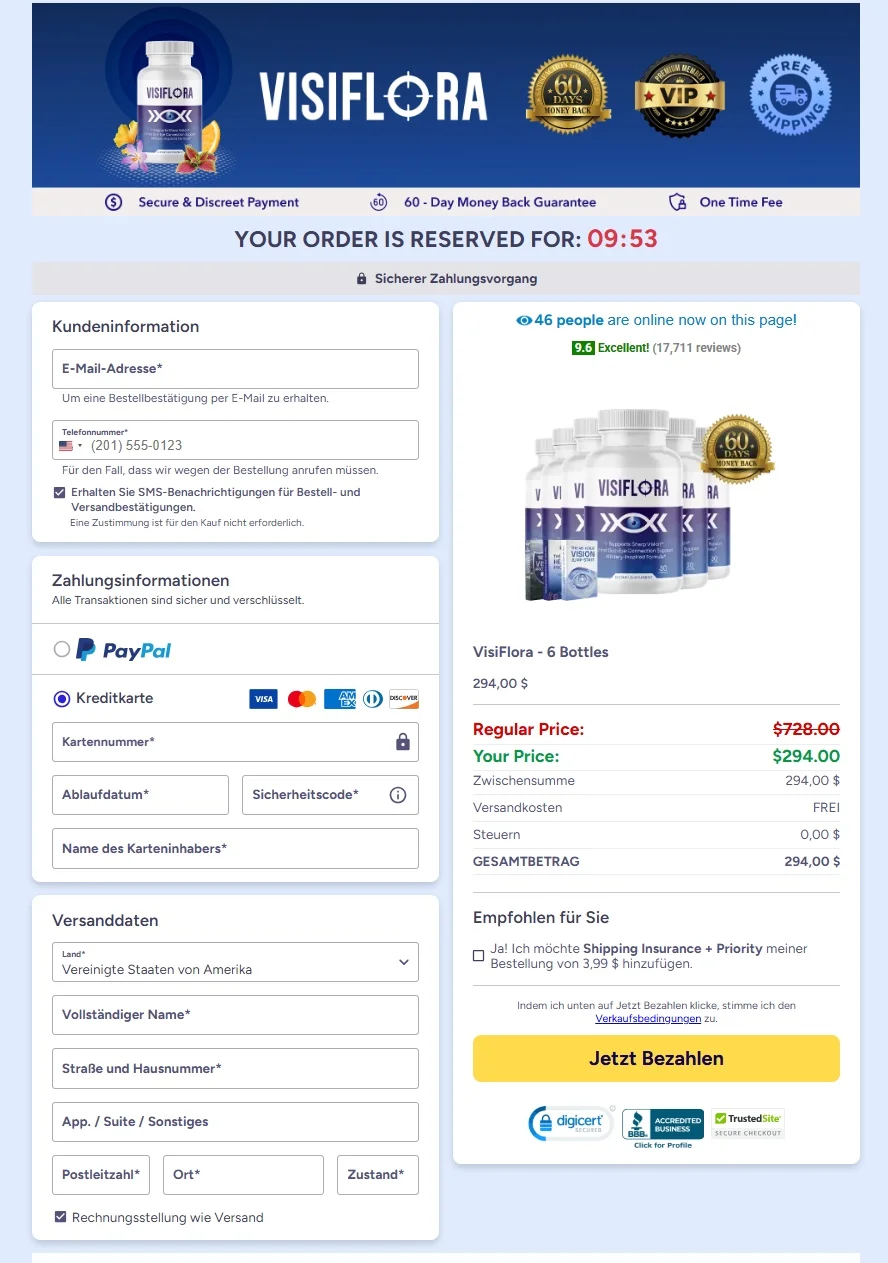 VisiFlora-Secure-Checkout